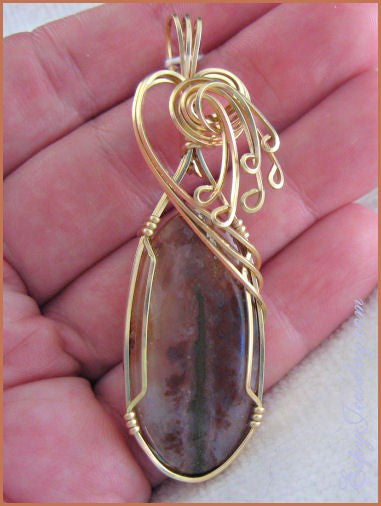 Agate Pendant / Slide - PND-0143