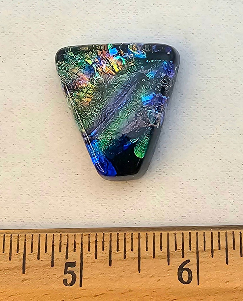 Dichroic Glass Cab #325