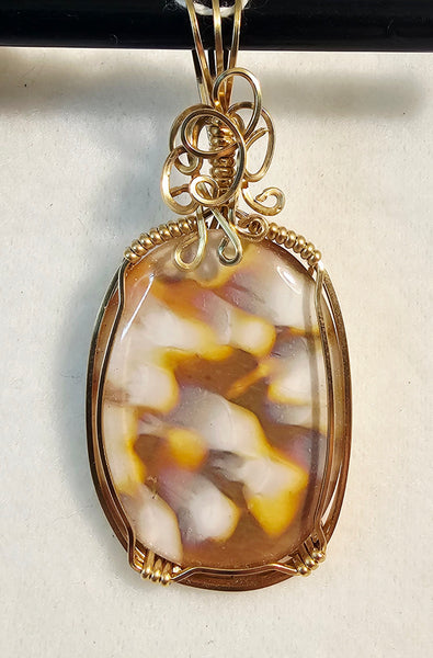 Art Glass Pendant / Slide - PND-0783