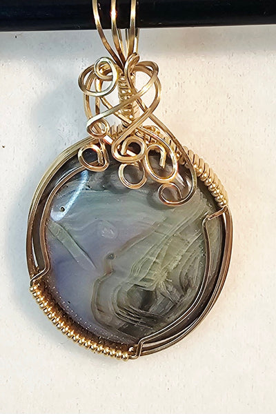 Art Glass Pendant / Slide - PND-0781
