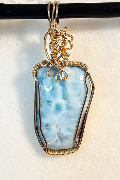 Larimar Pendant / Slide - PND-0599