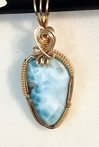 Larimar Pendant / Slide - PND-0597