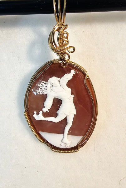 Shell Cameo Pendant / Slide - PND-1002