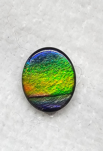 Ammolite Spinel Capped Triplet - #516