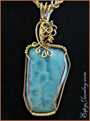 ◯larimar◯ 35-carats-genuine-larimar-
